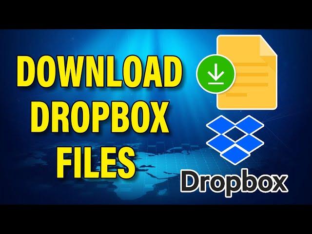 How To Download Dropbox Files On PC | Save Dropbox Documents