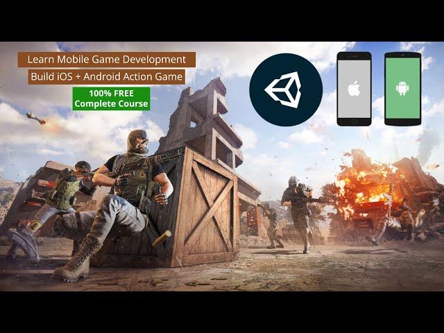 iOS Android Game Development Tutorial | Unity3d Mobile Game | COD Third Person Shooter Course 2024