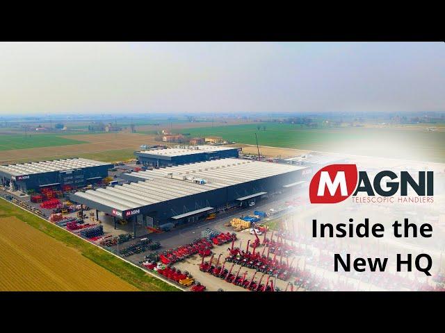 TOUR THE NEW FACTORY - Magni Telescopic Handlers Company Video