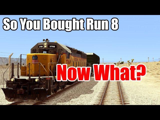 A Crash Course | Getting Started With Run 8 Train Simulator