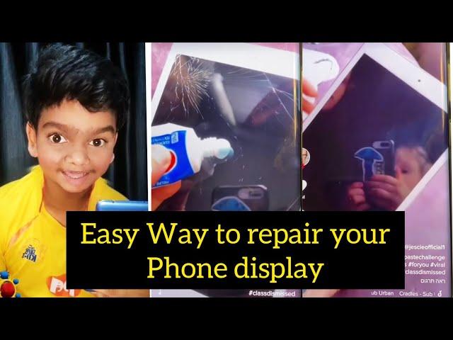 Easy way to Repair your phone display | Arun Karthick