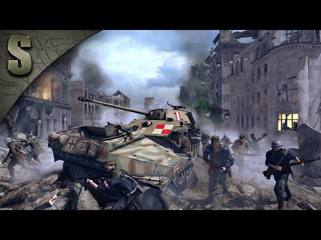 Прохождение Men of War: Assault Squad 2 [Сингл-мод] ( Warsaw Uprising )