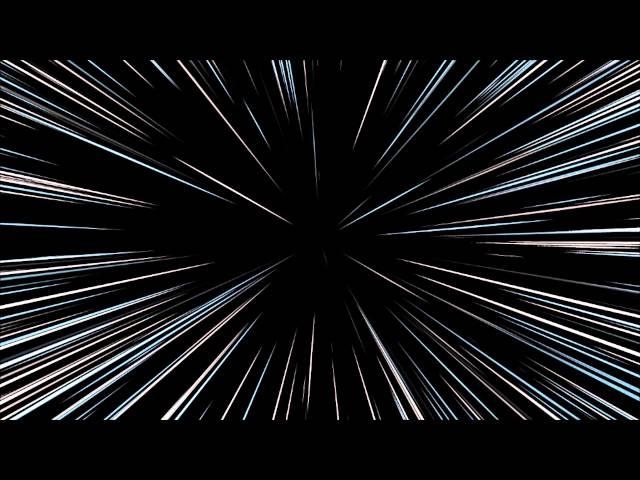 star wars jump to lightspeed in reverse as viewed from rear of spaceship 3Dfx