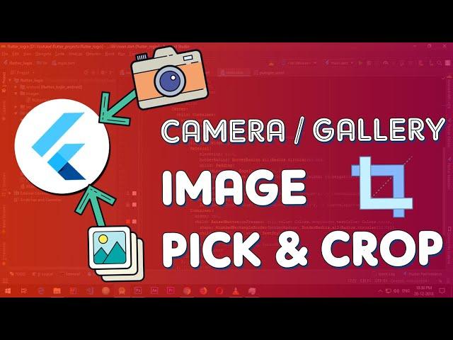 Flutter Camera Tutorial - Image Pick and Crop | Quick & Easy