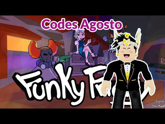 Nuevo code Agosto en Funky Friday roblox