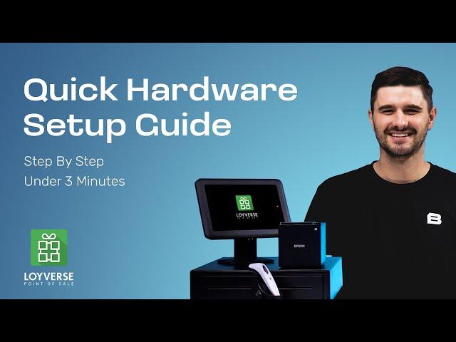 Loyverse POS Hardware Setup | Connect Printer, Cash Drawer & Barcode Scanner | Point Of Sale System