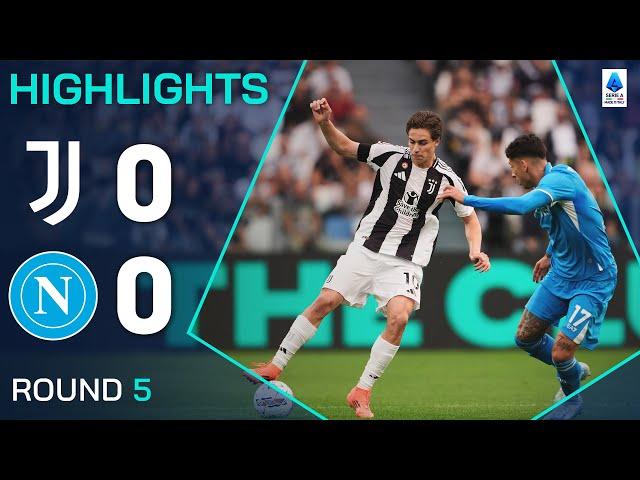 JUVENTUS-NAPOLI 0-0 | HIGHLIGHTS | The clash at the top ends in a draw | Serie A 2024/25