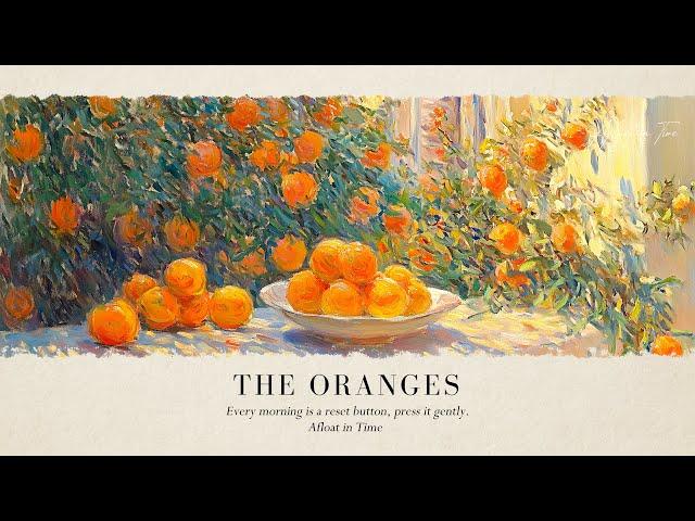  The Orange | Relaxing Piano Music for a Sunny Mood | Peaceful Morning Vibes Reading & Calm Focus