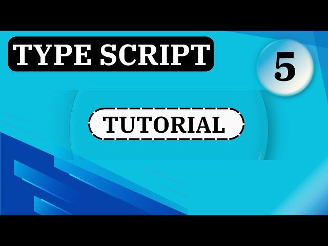 Typescript classes, objects and Interface | Typescript Tutorial for beginners