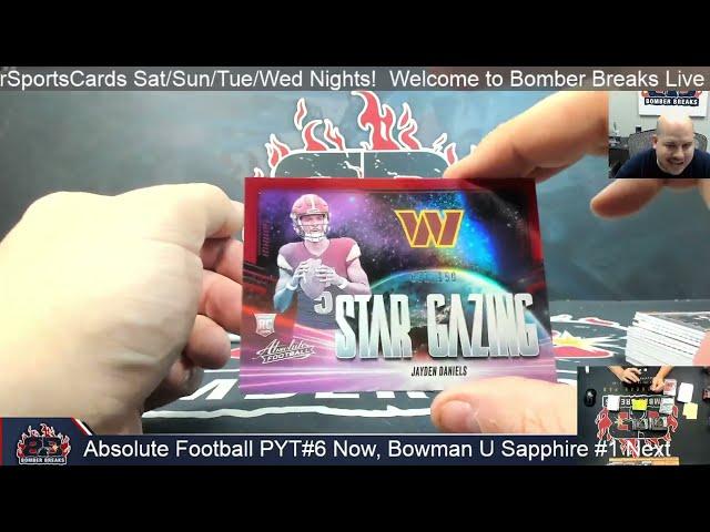 2024 Panini Absolute Football Pick Your Team #6 6 Box Half Case Break 12 30 24