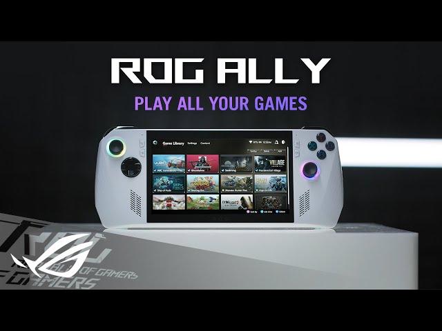 ROG ALLY - ROG’s First Handheld Gaming PC