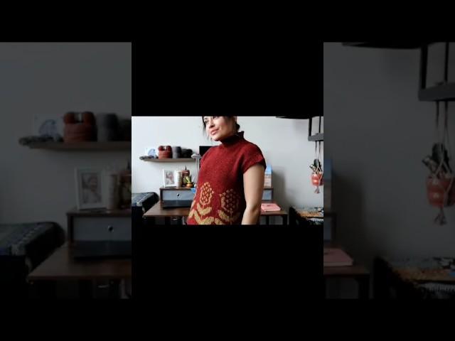 The Polina Vest by @TetiLutsak ️ #knitting #fairisleknitting #wool #knittingdesign #yarn