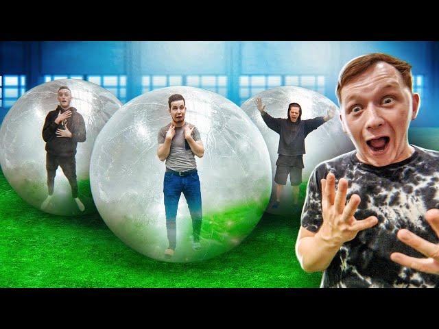 LAST ONE TO LEAVE THE ZORB WINS A SECRET PRICE! Challenge