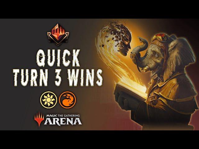 REACH MYTHIC FAST | Lorehold Magecraft Mythic Rank MTG Arena Deck Guide