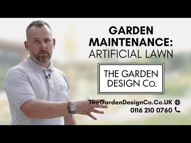 Garden Maintenance Artificial Lawn by The Garden Design Co