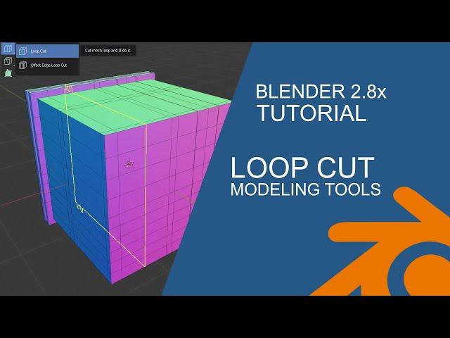 Blender 2.8 Modeling Series: Loop Cut