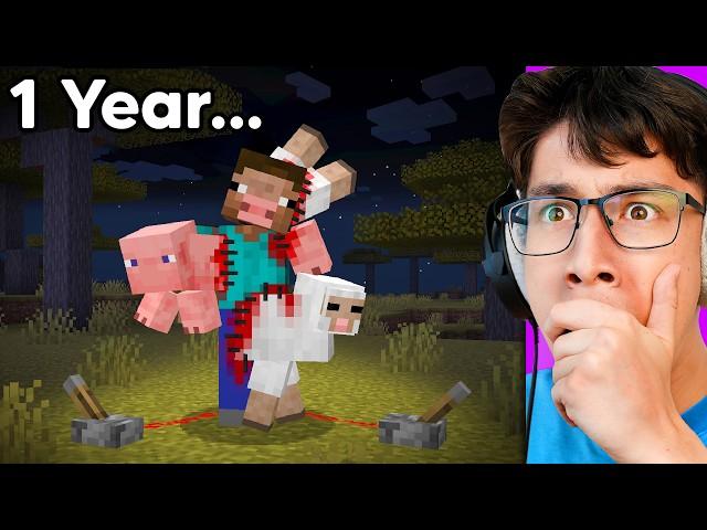 Testing Scary Minecraft Myths for 1 Year…