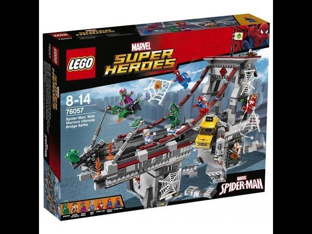 lego marvel super heroes человек паук : последний бой войнов пауитины (76057)