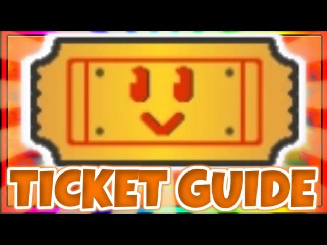 The Bee Swarm Simulator TICKET GUIDE