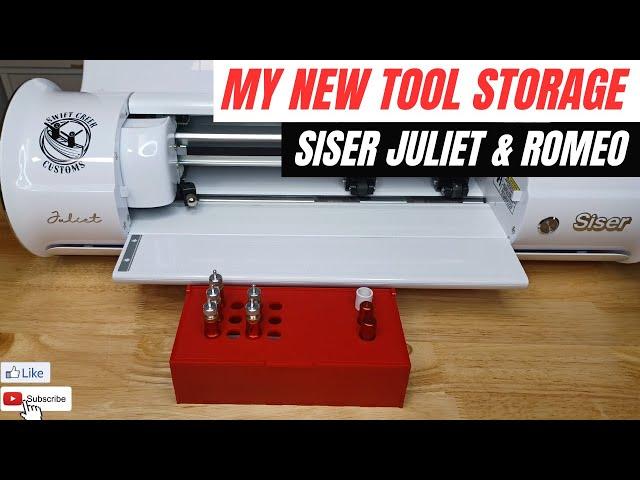 Tool Storage for My Siser Juliet and Romeo Cutting Machines