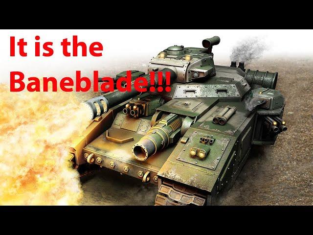 Все про сверхтяжелый танк «Гибельный Клинок» (Baneblade) - Warhammer 40 000