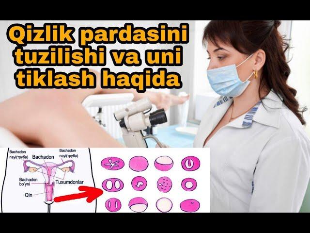 Qizlik pardasini tuzilishi va qizlik pardasini tiklash usulari haqida