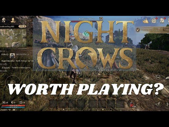 My first impressions on Night Crows - NFT MMORPG - idle - WeMade