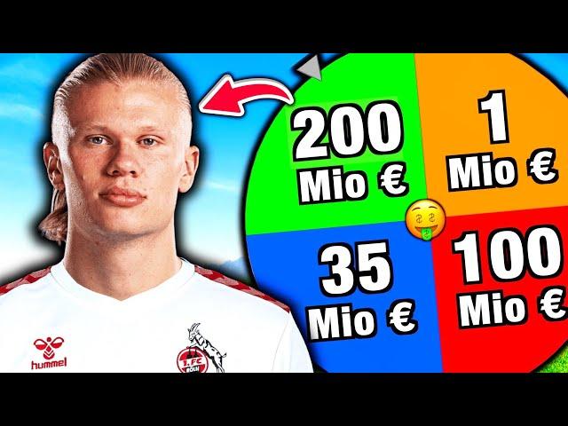 1. FC KÖLN Karriere - aber das GLÜCKSRAD bestimmt meine TRANSFERS! 