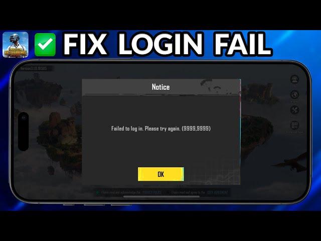 How To Fix Failed To Login Please Try Again PUBG Mobile