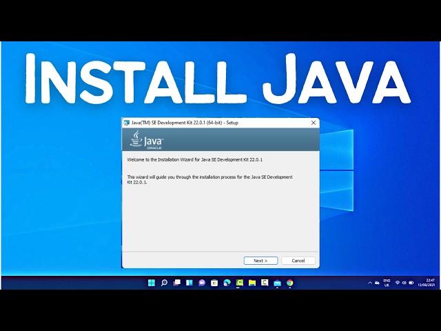 How to Install Java JDK on Windows 11 ( with JAVA_HOME ) (2024)