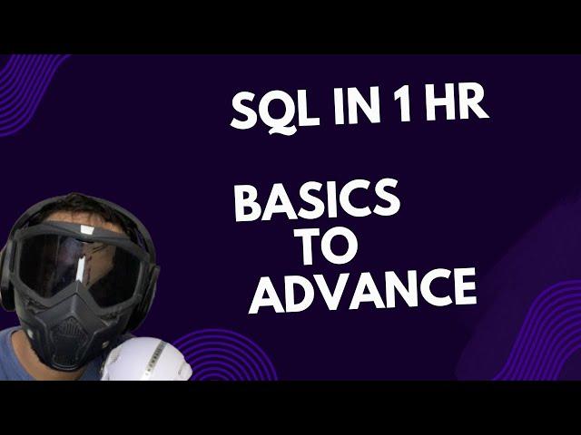 Learn SQL in 1 Hour! | Complete SQL Basics for Beginners