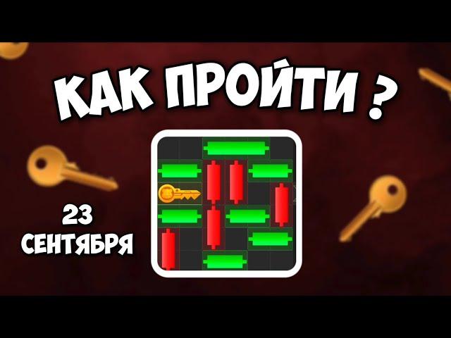 КАК ПРОЙТИ МИНИ ИГРУ в Hamster Kombat и получить ключ? Новая Mini Game в Хамстер комбат 23 сентября