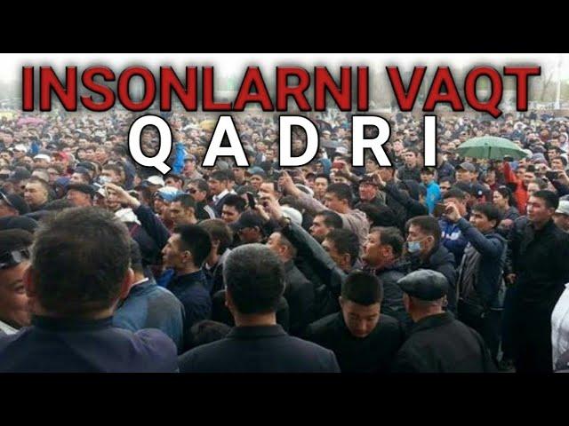 vaqt qadri, tasirli kuchli maruza 2020, qobil qori