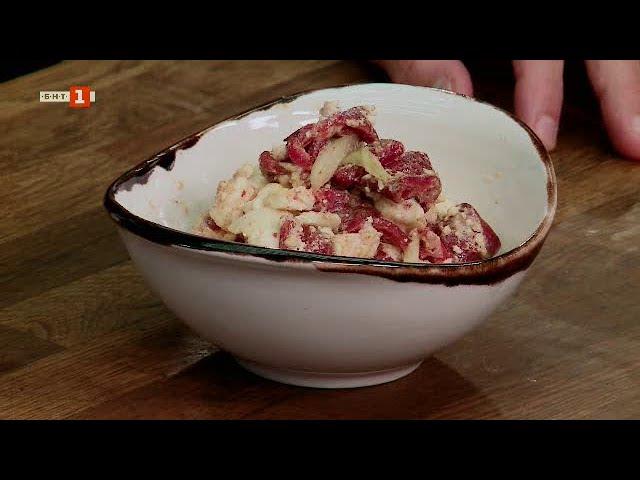 Лютица и печени чушки с крокмач, „Бързо, лесно, вкусно“ - 08.11.2024