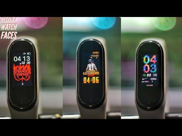 Mi Band 4 Custom Watch/Band Faces (How To Install) English