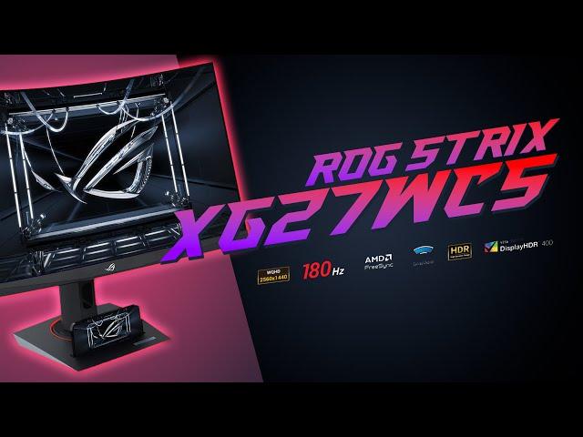 2K 180Hz 1ms GTG Kavisli Monitör ASUS ROG Strix XG27WCS