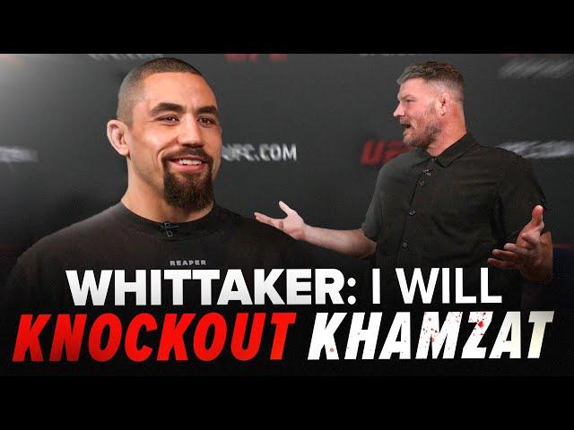 ROBERT WHITTAKER: "I'll KNOCKOUT KHAMZAT!" | UFC 308 EXCLUSIVE INTERVIEW