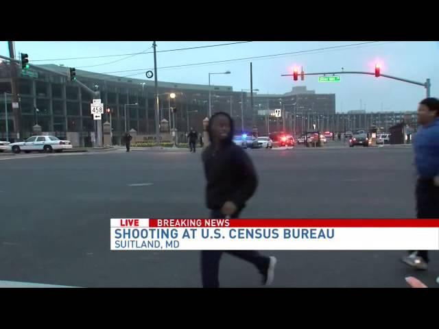 Guard shot & wounded at Census Bureau Headquarters in Suitland