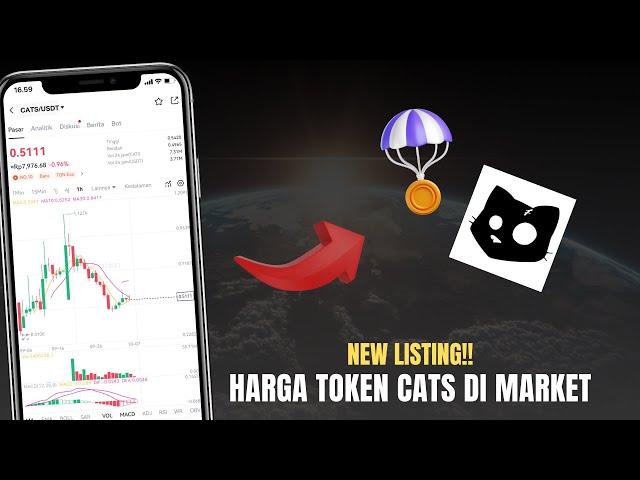 Listing CATS! Harga Token CATS di Market - Airdrop CATS