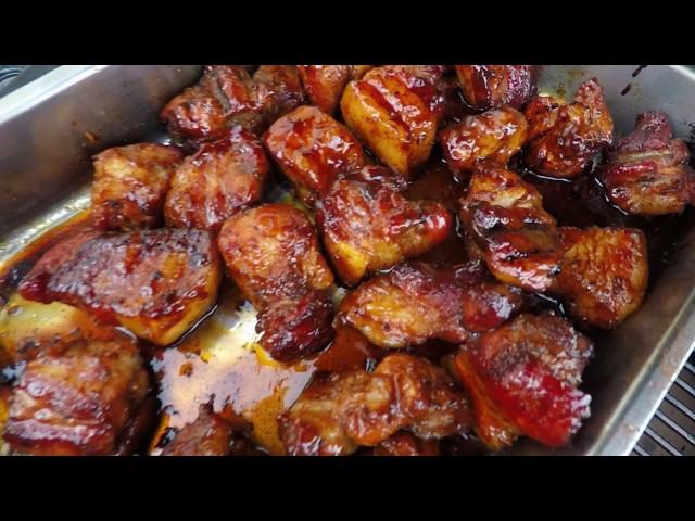 Pork Belly Burnt Ends vom Monolith LeChef