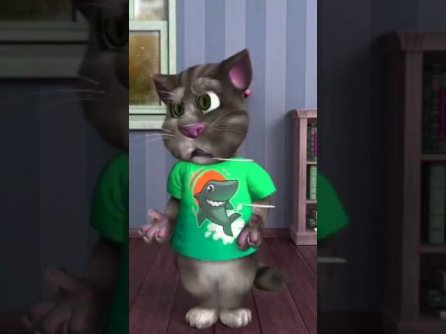 Talking Tom Cat Funny #shorts #talkingtom #cartoonvideo