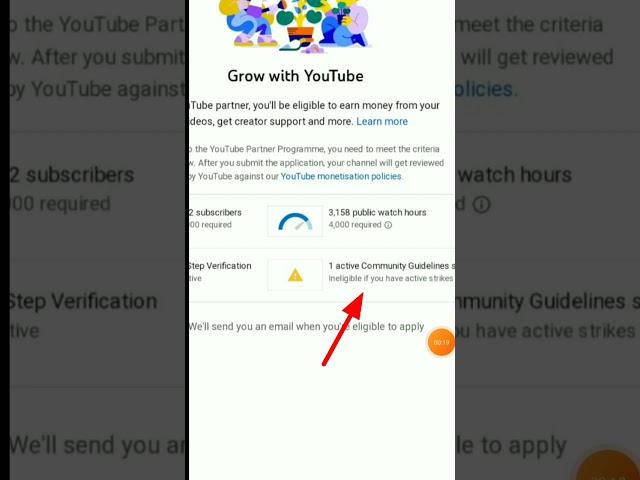 community guidelines strike pe channel monetize hoga ya nahi #shortviralvideo #shortvideo