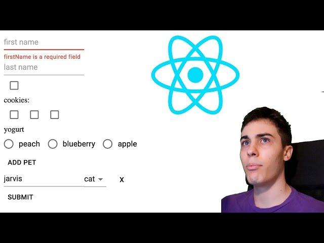 Formik 2 Tutorial | React Forms