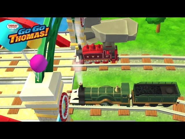 Thomas & Friends: Go Go Thomas  EMILY Versus ROSIE, New EPIC RACES w/ FRANTIC FORTRESS Map! 