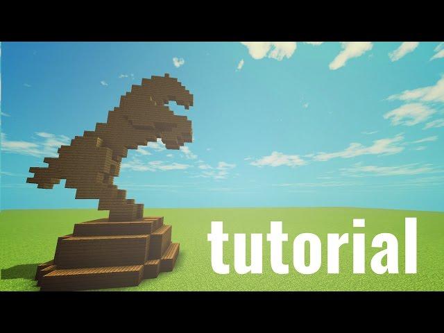 Minecraft Tutorials Ep #3 - Horse Statue