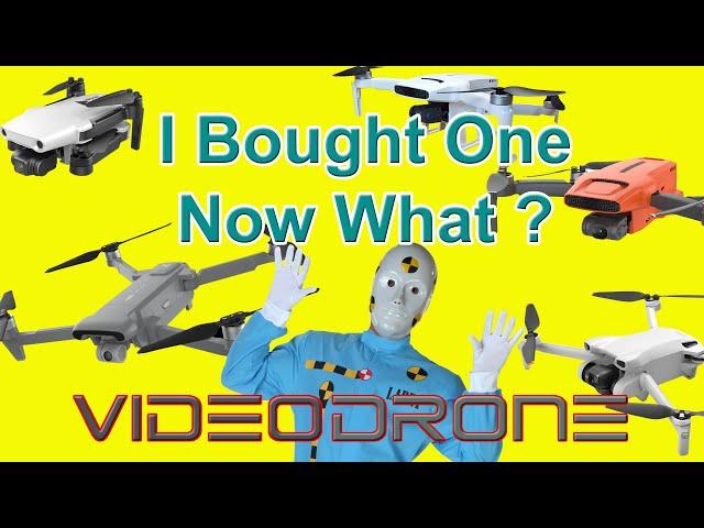 I Bought a Video Drone - Now What ? - Beginners Guide - Step by step by step by step...! 🫢