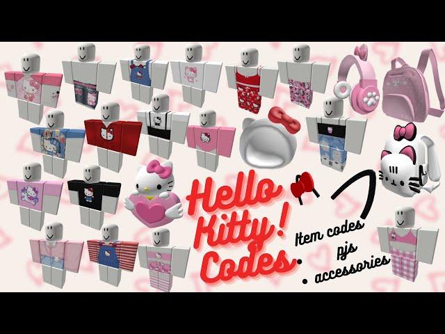 Hello Kitty / Kitty Kawaii Items codes *. with LINKS⋆ 