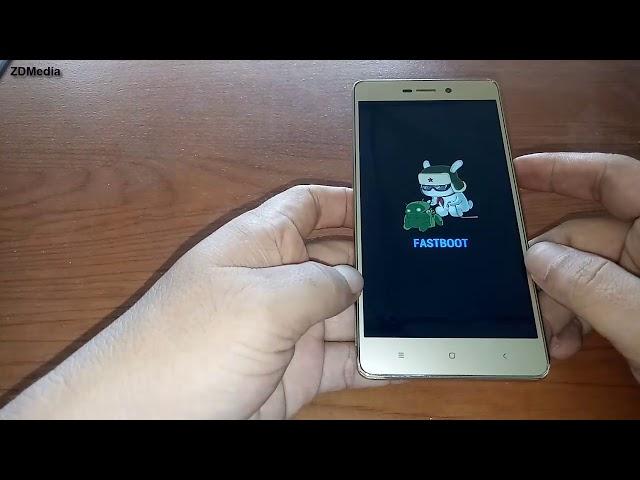 How to Boot the Xiaomi Redmi 3 into Fastboot Mode