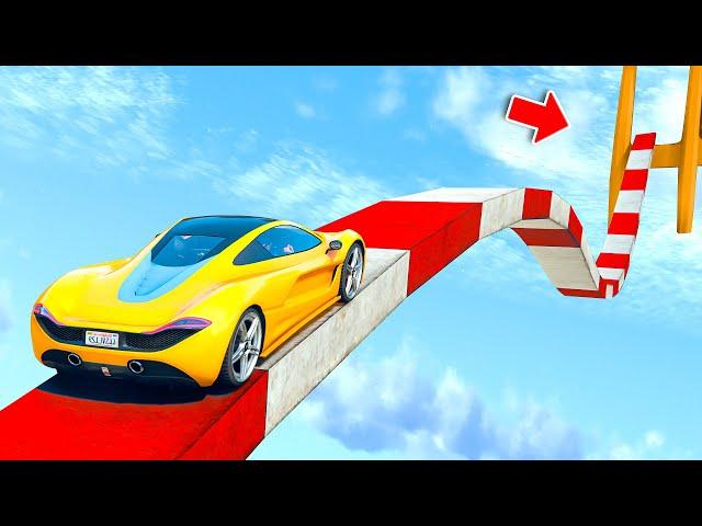 ONLY 00.01010101% PRO GAMERS CAN WIN THIS HARDEST GTA 5 PARKOUR RACE | GTA 5 NO COPYRIGHT GAMEPLAY