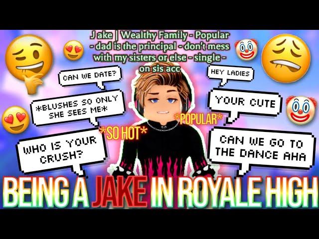 I pretended to be a Jake and got ATTACKED in Royale High... AGAIN... | ROBLOX Royale High Trolling